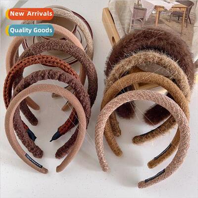 Autumn Winter Merad Wind Hair Bands Curry Set Hair Cards Hea