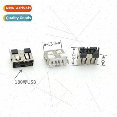 Charging pigtail/10.0-180 degree USB female chassis/2.0USB c