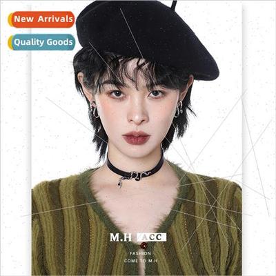 Snake Necklace Women Vintage Hip Hop Hottie Goth Necklace Bl