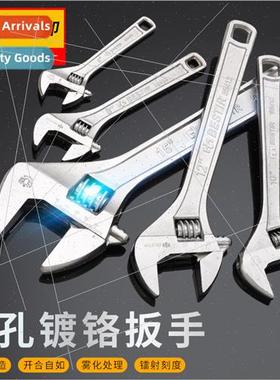 Chrome-plated activy wrenches live-open wrench hardware tool