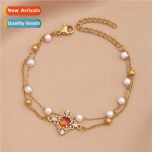 Europe new zircon color changing diamonds gold beads imation