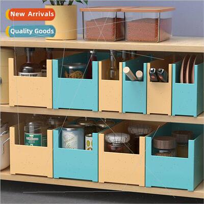 Home desktop organizer kchen bedroom cabinet square plastic