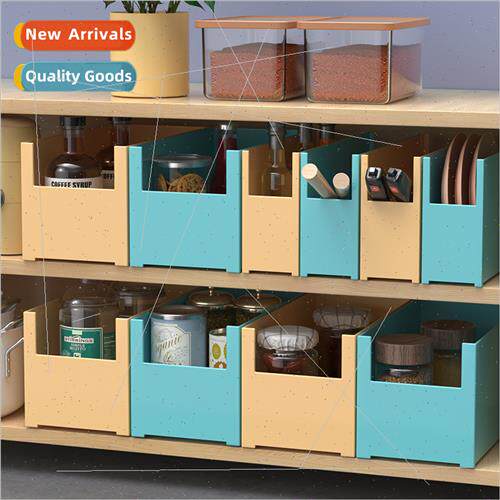 Home desktop organizer kchen bedroom cabinet square plastic