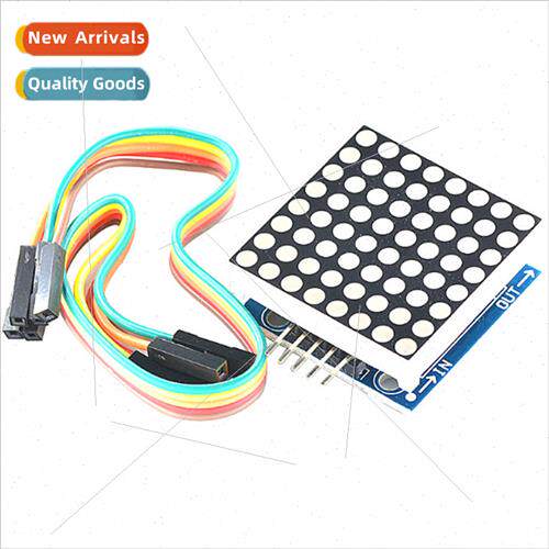 MAX7219 dot-matrix module control module MCU control drive L