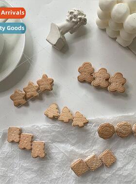 Cookie hair clip side clip female Korea side hair card headd