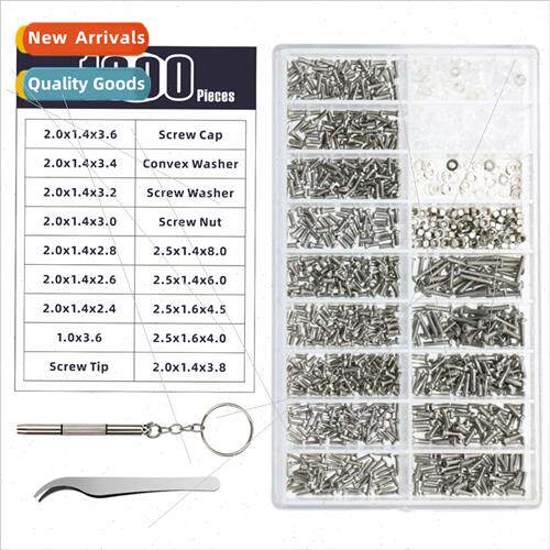 1000pcs Eyeglasses Clock Accessories Eyeglasses Legs Nosepcs