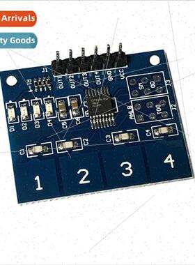 TTP224 4-Way Capacive Touch Swch Digal Touch Sensor Module
