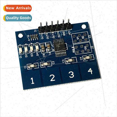TTP224 4-Way Capacive Touch Swch Digal Touch Sensor Module