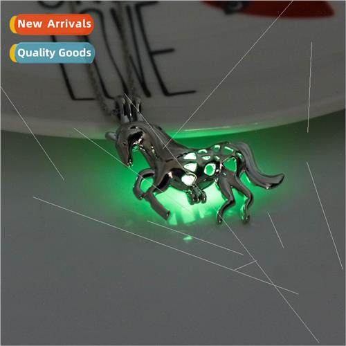 Korea steed unicorn alloy collarbone chain simple necklace f