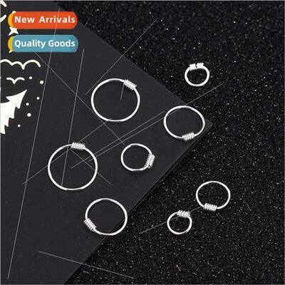 S925 silver universal earrings适用men women Korea fashion tr