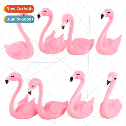 Baking cake decorating vinyl flamingo swan cake ornament fla