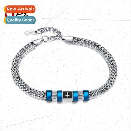 Hip Hop Stainless Steel Accessories Europe Vintage Cross Tit