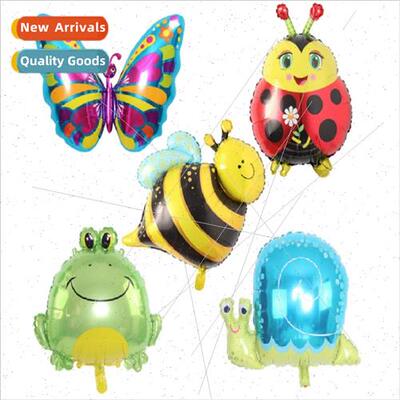 Large ladybug cartoon insect bee snail frog butterfly modeli