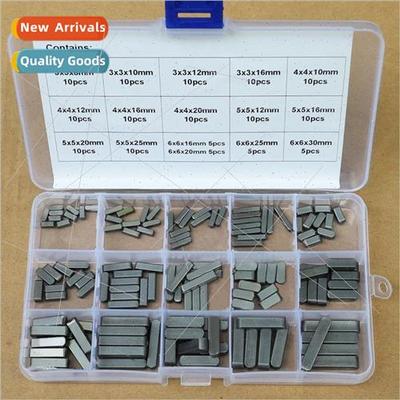 140PCS Boxed Parallel Pins 3 4 5 6mm Parallel Pins Cotter Pi