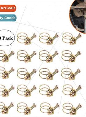 M12-M35 double wire zinc plated throat clamp double wire hoo