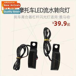 Amber Motorcycle LED Running Turn Signal Brake Clutch Lever