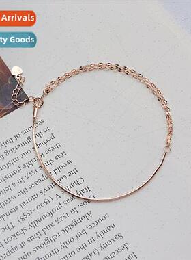 s925 silver jewelry cold wind accessories bracelet female ni