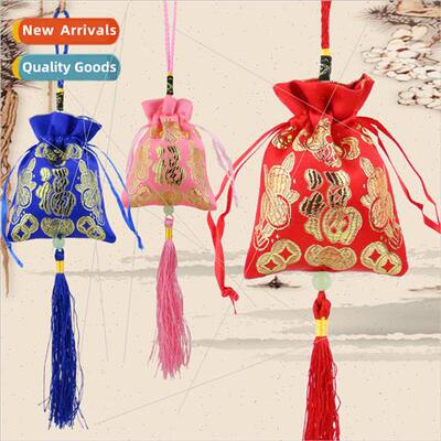 Embroidery incense bag empty bag Embroidery peace blessing e
