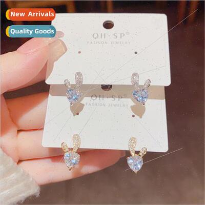 Koreas925 silver needle exquise small sweet hundred full dia