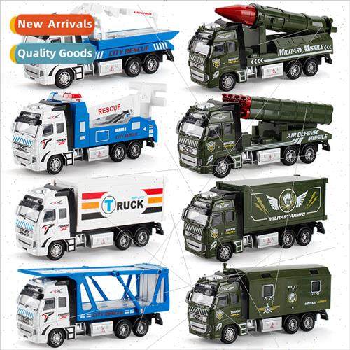 Alloy fire truck engineering excavator milary sanation garba