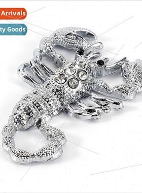 Car metal three-dimensional scorpion wh diamond 3D stereosco