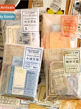 Years chapters large material package lerary vintage tickets