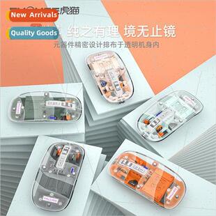 Wireless Mouse Tiger M133 mode Transparent Tri Cat Bluetooth