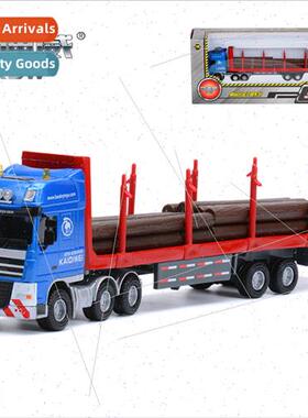 1:50 alloy wood transporter model 625034 children simulation