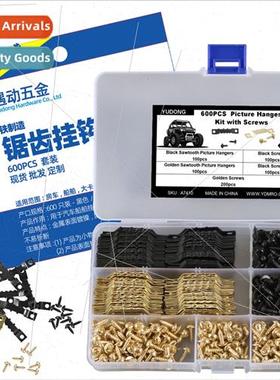 600pcs-Black Gold High Bow Double de Serrated Hanging -Tappi