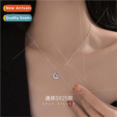 Little Prince Necklace Niche Silver Collarbone Chain Star Mo
