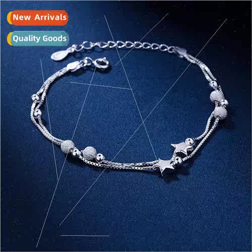 Koreadouble-layer star bracelet female tide students hjewelr