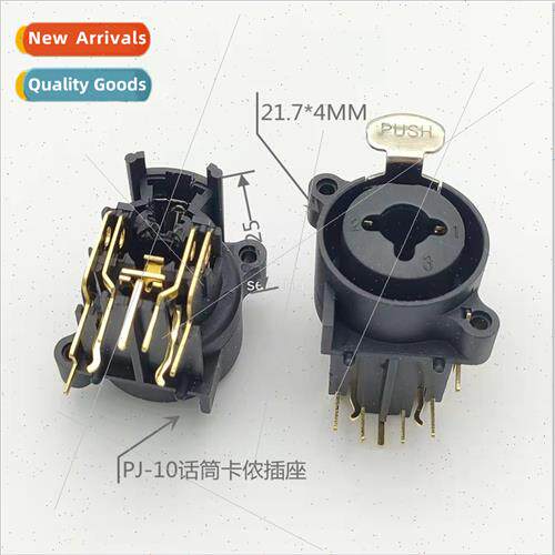 Microphone XLR socket PJ-10 microphone sound multifunction X