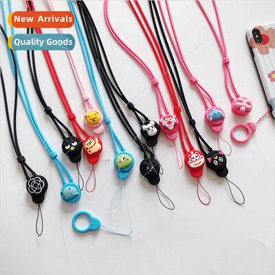 2 in 1 detachable silicone neck lanyard适用Apple xsmax cell