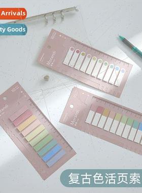 pet vintage color flipchart index sticky notes fresh handboo