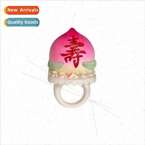 Quirky birthday peach cake ring niche girlfriends birthday g
