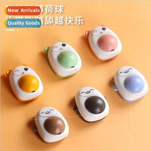 Cartoon catnip ball cat self high spinning ball teeth grindi