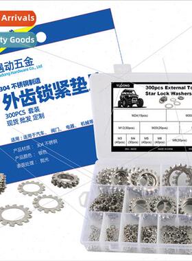 300pcs 11 kinds specifications 304 Stainless external teeth