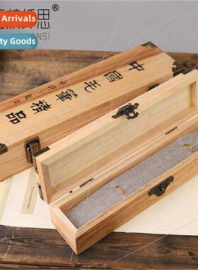 Vintage Chinese high-grade incense camphor wood brush gift b