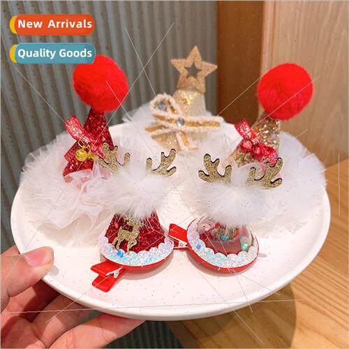 Children Christmas antlers hair accessories elk girls decora