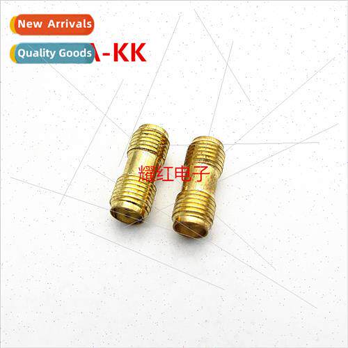 Copper gold-plated SMA-KK double pass high frequency equipme