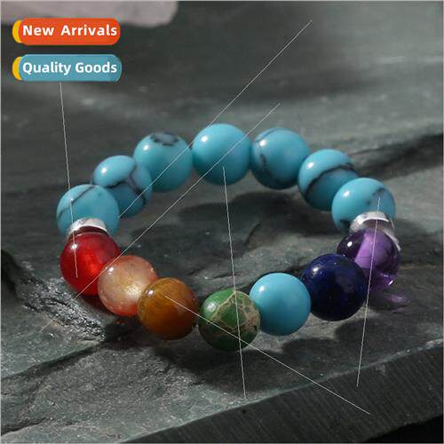 Seven Colors Natural Stone Agate 4mm Natural Crystal Stone Y