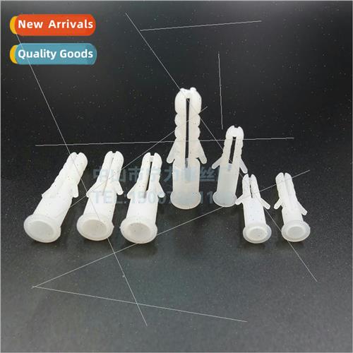 Plastic expansion tube 6mm self-tapping screws glue plug whe