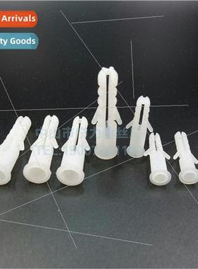 Plastic expansion tube 6mm self-tapping screws glue plug whe