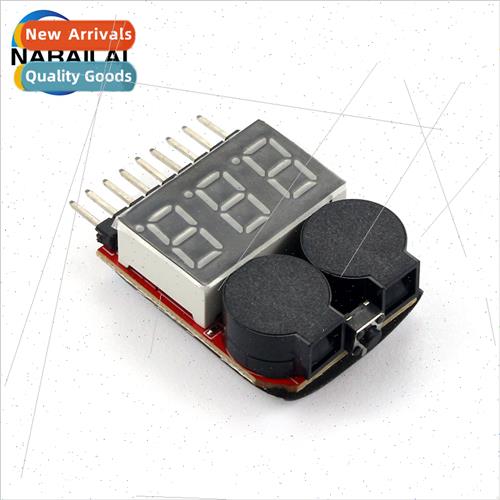 1-8S new 2-in-1 power display BB ringing low voltage alarm e