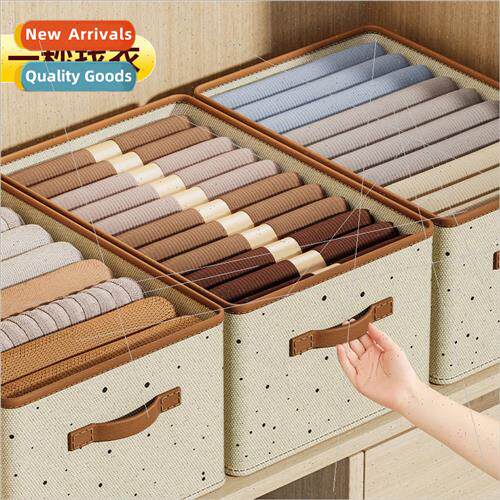 Household clothes storage box closet large capacy sweater fo