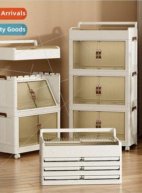 Installation-free storage cabinet trolley shelves cabinet ho