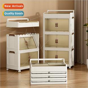 Installation-free storage cabinet trolley shelves cabinet ho