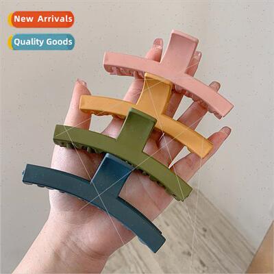 KoreaMorandi color back head hair clips macaroon hair grip c