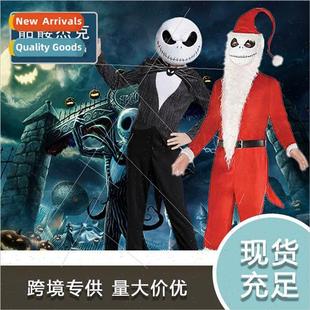 Christmas ght Fright Jack cos clothes Skeleton Jack Hallowee