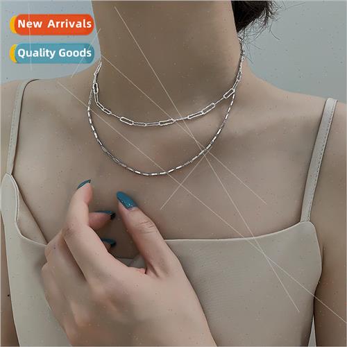 Bamboo High Rise Chinese Necklace Adjustable INS Glossy Smal